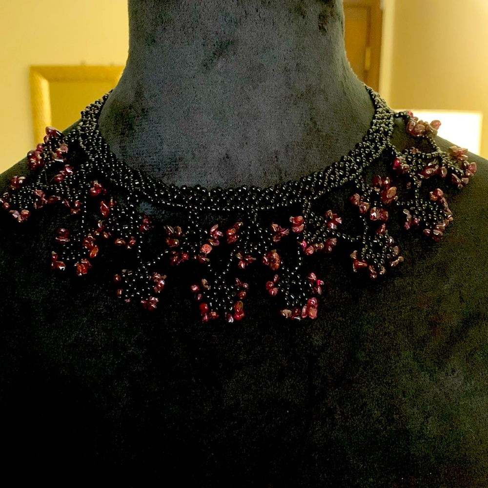 Garnet gorgeous necklace